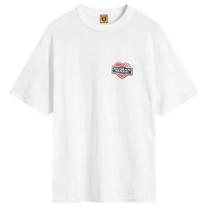 Футболка с принтом в виде сердца Human Made, белый