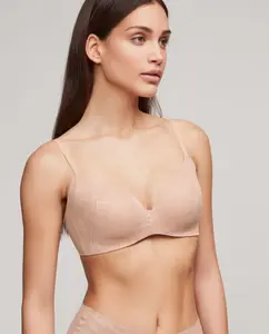 Бюстгальтер с пеной и силиконовым кольцом Gisela, цвет Maquillaje