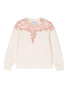 Marcelo Burlon County Of Milan Kids толстовка с графичным принтом, серый