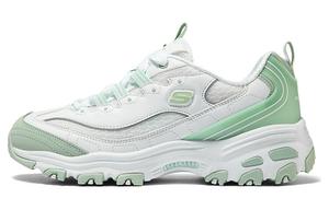 Кроссовки Skechers Lifestyle Shoes Women's Low-top White/Green, зеленый