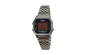 CASIO Часы Retrofit Series Quartz Movement Stainless Steel Strap Watch Men's Watch Black Dial