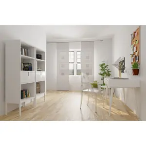 HOMING раздвижная штора «Элиас», (1 шт.), геометрический, современный, гостиная, спальня, цвет schokobraun