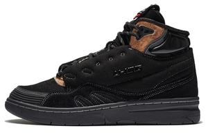 937 Кроссовки для скейтбординга мужские высокие черные Lining