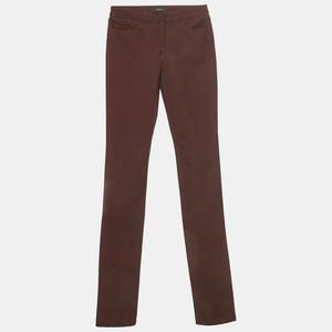 Брюки Joseph Burgundy Stretch Gabardine Nino, бордовый