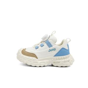 Jeep Spring Morning 20 кроссовки низкие беговые Ecru/Lake Blue детские