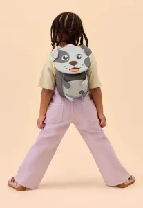 Школьная сумка kleiner freund с изображением пингвина Affenzahn, Hund - Grau