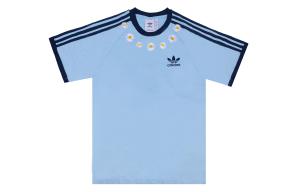 Футболка Adicolor 3 Stripes с короткими рукавами Unisex Adidas Originals, синий