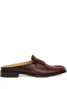 Мюли без застежки Mm6 Maison Margiela, коричневый