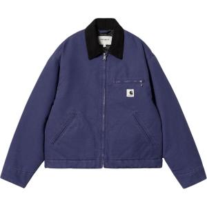 Carhartt WIP Куртка с молнией и логотипом, Blue