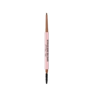 Карандаш для бровей brows super fine brow detailer Too Faced, soft brown, вес 0.08 гр.
