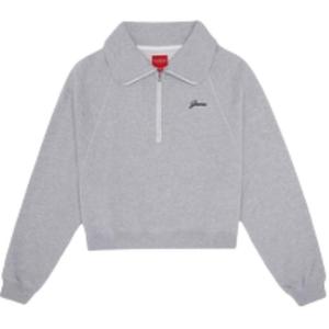 Свитшот женский GUESS, светло-серый