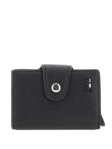 Кошелек с тисненым логотипом BOSS, черный