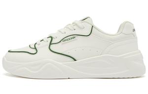 QIAODAN Кроссовки для скейтбординга мужские, низкие, цвета слоновой кости/листа лотоса