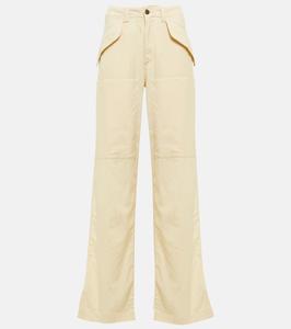 Деконструированные брюки из смесовой шерсти Etro, Bianco