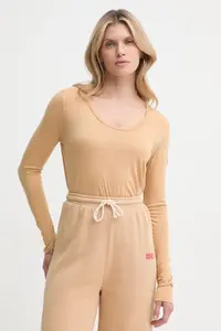 Рубашка с длинным рукавом American Vintage, бежевый