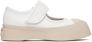 Белые балетки Pablo Mary Jane Marni