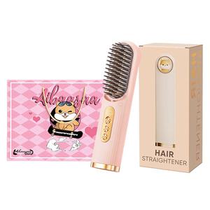 Щипцы для завивки / Утюжки для выпрямления волос AIBAASAA, розовый