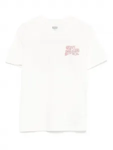 Футболка с короткими рукавами и графическим принтом Levi's Kids, белый