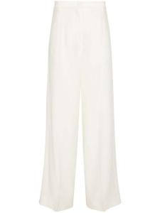 Fabiana Filippi брюки палаццо средней посадки, белый