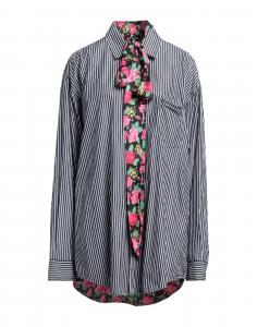 Рубашка Balenciaga, угольно-серый