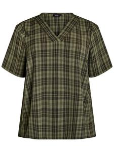 Блуза Zizzi MVINOVA, зеленый