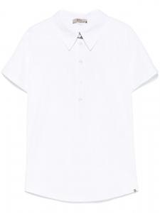Хлопковый топ-поло Herno, белый