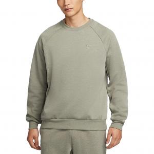 Nike Свитшот Primary Dri Fit мужская Light Army Green/Color Adjustment