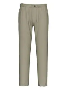 Брюки на резинке Selected, нейтральный