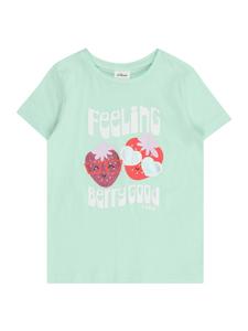 Рубашка s.Oliver, Petrol/Mint/Light Green