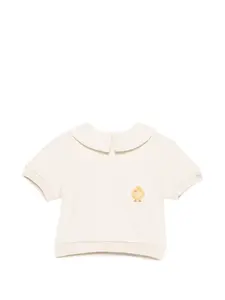 Футболка с воротником Питер Пэн Donsje, бежевый