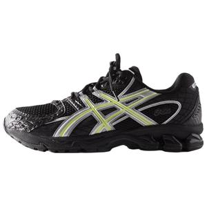 ASICS Кроссовки для бега KITH x GEL Nimbus 10.1 с низким верхом, устойчивые к истиранию, унисекс, черные, серебристые