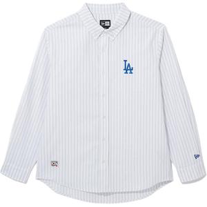 New Era Рубашка Unisex белые в полоску