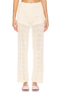 Штаны с поппи Line & Dot, коричневый