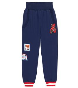 Спортивные штаны из джерси Monnalisa, Blu