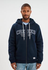 Толстовка Creeks Zip-up sweatshirt, Bleu Marine/Dark Blue