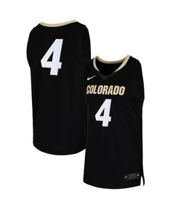 Реплика мужской баскетбольной майки 4 Black Colorado Buffaloes Team Nike, черный