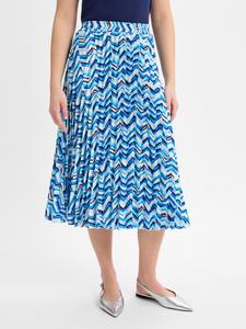 Миди юбка Franco Callegari, Blue/Light blue