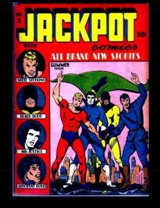 Jackpot Comics #2: Classic Golden Age Comic 1941 (CreateSpace Independent Publishing Platform)