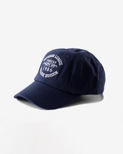 Мужская кепка из хлопка темно-синего цвета PuroEgo, темно-синий