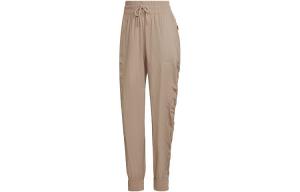 Трикотажные спортивные штаны женские серые жемчужно-пудровые Adidas