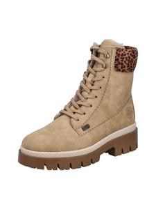 Rieker Ботинки на шнуровке бежевого цвета