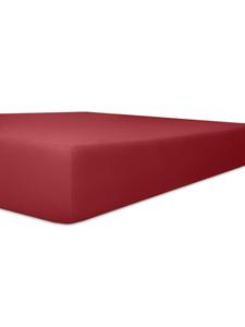 Простыня на подгонке Kneer EASY STRETCH Q251 extra hoch, цвет karmin