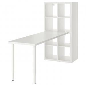 Комбинация стола KALLAX/LAGKAPTEN IKEA, 77x179x147 см, белый