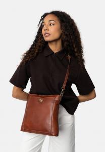 Сумка кросс-боди RE:DESIGNED MOA BIG, Cognac