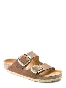Сандалии Arizona с большой пряжкой Birkenstock, цвет cognac