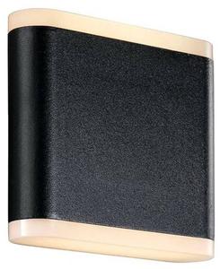 Уличный настенный светильник CGC Lighting EMILIA, черный - металл - 18 x 12 x 3 см