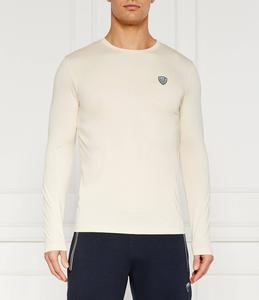 Лонгслив EA7 Regular Fit, экрю