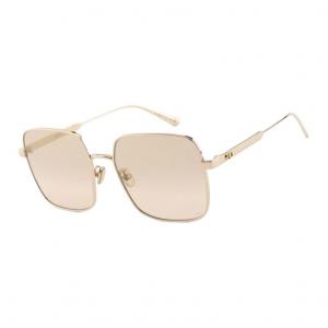 DIOR Металлические квадратные солнцезащитные очки женские Gold, Gold