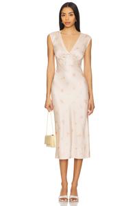 Платье миди Tina Tularosa, pink floral multi