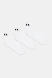 3p sh logo cc sp w 3-pack носки BOSS, белый
